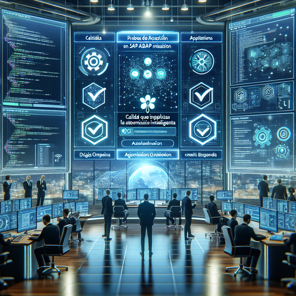 Pruebas de Aceptación SAP ABAP
